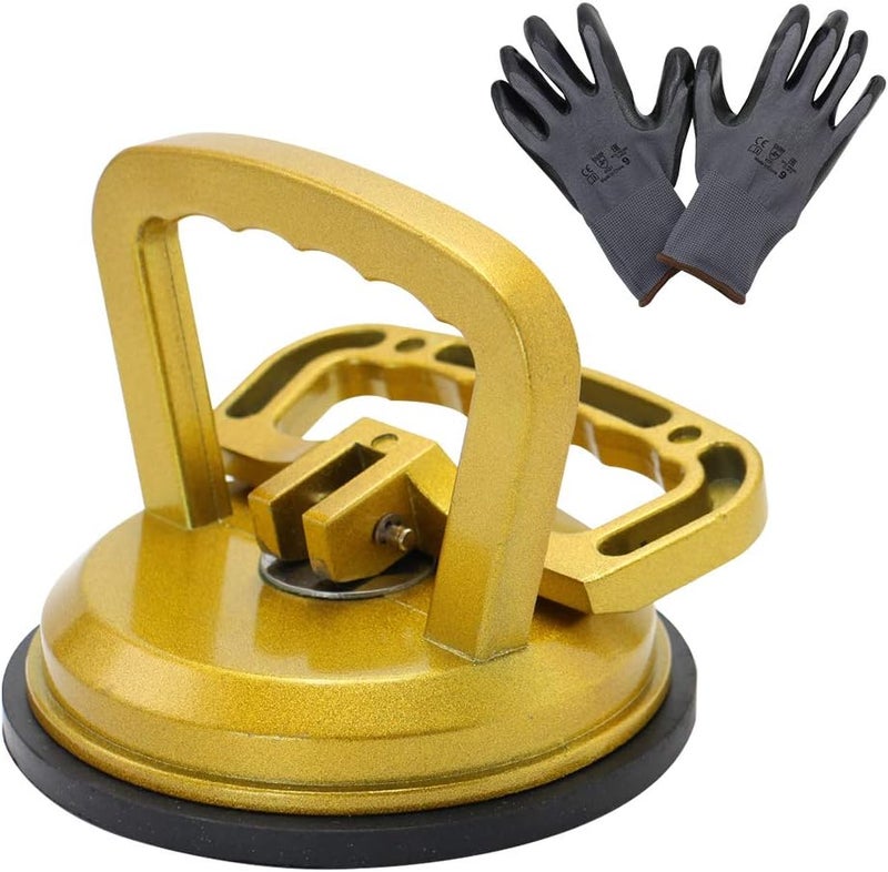 MAKERELE Thickened Aluminum Alloy Vacuum Suction Cup Heavy Duty Glass Lifter Suction Cups for Glass &Granite&Tiles&Mirror Lifting - Image 1